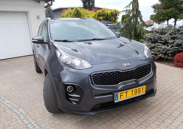 Kia Sportage cena 59800 przebieg: 133000, rok produkcji 2016 z Leszno małe 781